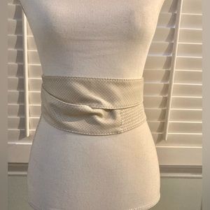Womens Faux Leather Waist Wrap